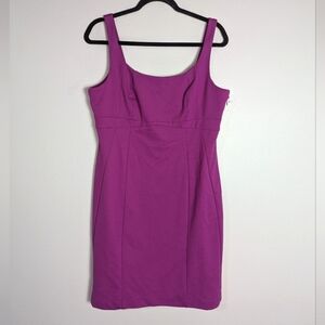 14 New York & Company Fuschia Purple Mini Sheath Dress